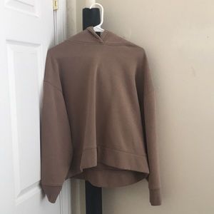Tan Zara women’s hoodie size L
